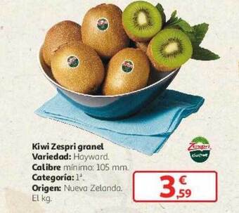 Alcampo Kiwi zespri granel oferta