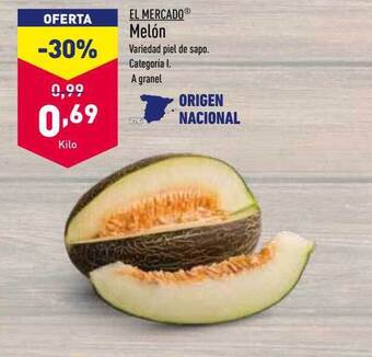 ALDI El mercado melón oferta