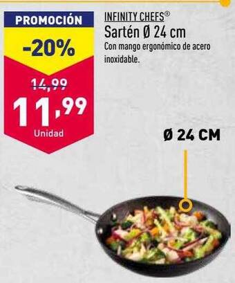 ALDI Infinity chefs sartén ø 24 cm oferta
