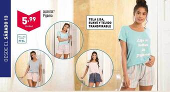 ALDI Queentex pijama oferta