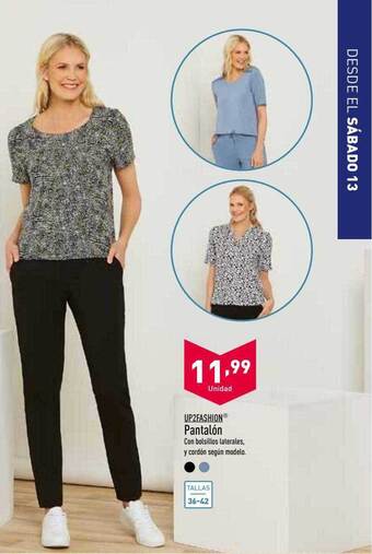 ALDI Up2fashion pantalón oferta