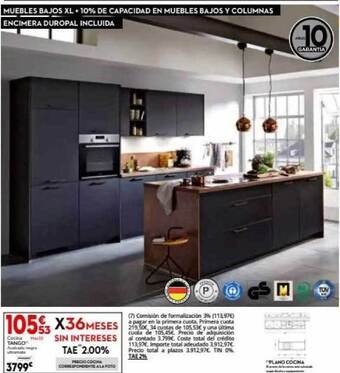 Conforama Cocina tango oferta