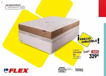 Conforama Colchón golden x9 flex oferta