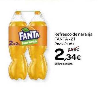 Dialprix Refresco de naranja fanta oferta