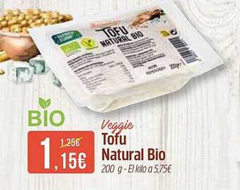 Dialprix Veggie tofu natural bio oferta