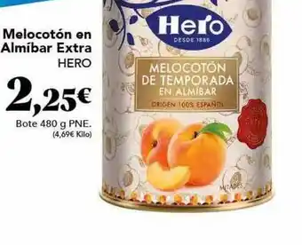 Gadis Melocotón en almíbar extra hero oferta