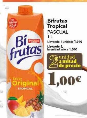 Gadis Bifrutas tropical pascual oferta