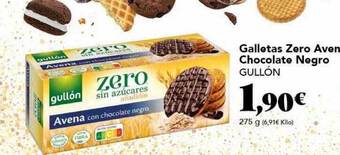 Gadis Galletas zero avena con chocolate negro gullón oferta