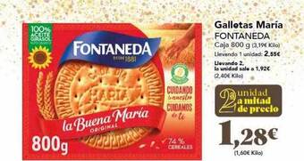 Gadis Galletas maria fontaneda oferta