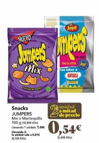 Gadis Snacks jumpers oferta