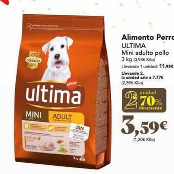 Gadis 2a unidad 70% descuento alimento perro ultima oferta