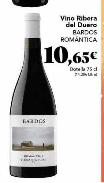 Gadis Vino ribera del duero bardos romántica oferta