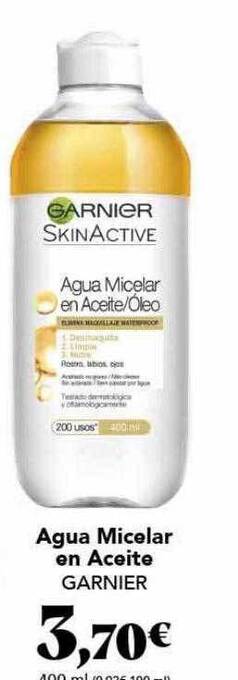 Gadis Agua micelar en aceite garnier oferta
