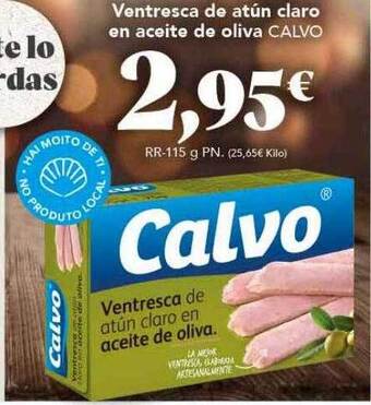 Gadis Ventresca de atún claro en aceite de oliva calvo oferta