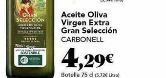 Gadis Aceite oliva virgen extra gran selección carbonell oferta