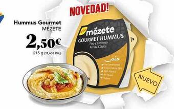 Gadis Hummus gourmet mézete oferta