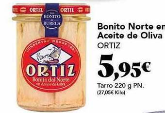 Gadis Bonito norte en aceite de oliva ortiz oferta