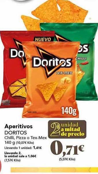 Gadis Aperitivos doritos oferta