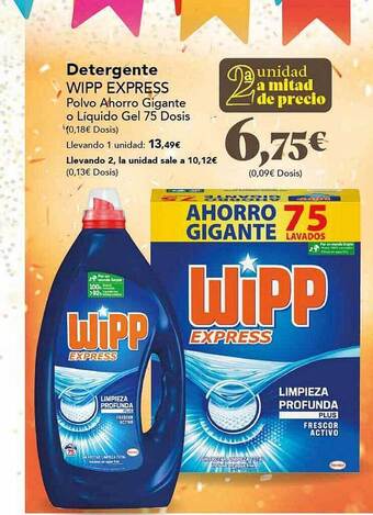 Gadis Detergente wipp express oferta