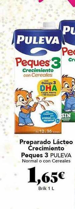 Gadis Preparado lácteo crecimiento peques 3 puleva oferta