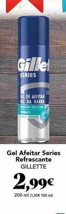 Gadis Gel afeitar series refrescante gillette oferta