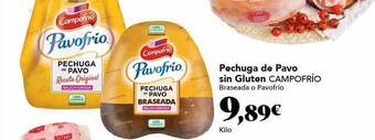 Gadis Pechuga de pavo sin gluten campofrío oferta