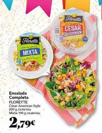 Gadis Ensalada completa florette oferta