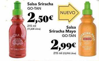 Gadis Salsa sriracha go-tan salsa sriracha mayo go-tan oferta