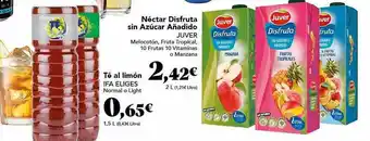 Gadis Té al limón ifa eliges néctar disfruta sin azúcar añadido juver oferta