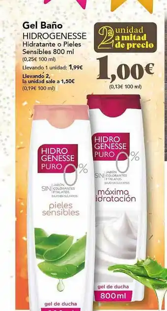Gadis Gel baño hidrogenesse oferta