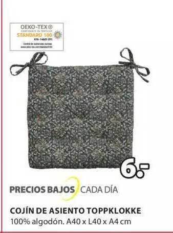 JYSK Cojin de asiento toppklokke oferta