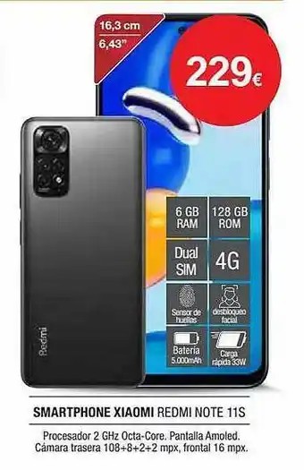 Milar Smartphone xiaomi redmi note 11s oferta