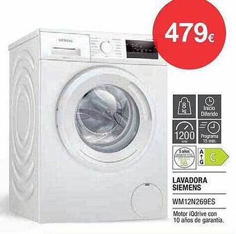 Milar Lavadora siemens oferta