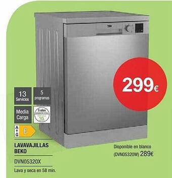 Milar Lavavajillas beko oferta