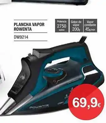 Milar Plancha vapor rowenta oferta