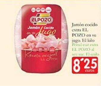 Supermercados Bip Bip Jamón cocido extra el pozo oferta