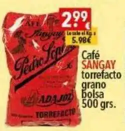 Supermercados Extremadura Café sangay oferta