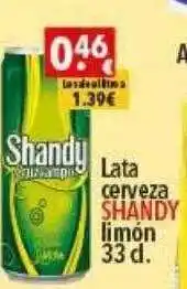 Supermercados Extremadura Lata cerveza shandy oferta