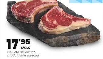 Supermercados Lupa Chuleta de vacuno maduración especial oferta