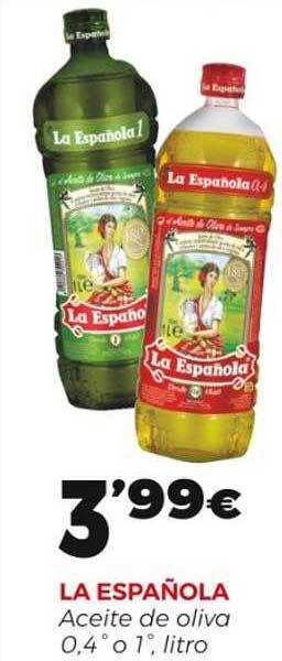 Supermercados Lupa La española aceite de oliva oferta