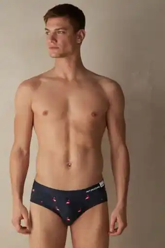 Intimissimi Calzoncillos con estampado de flamencos en algodón... oferta