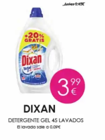 Dixan detergente gel