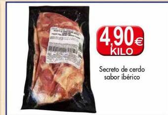 Congelados Copos Secreto de cerdo sabor ibérico oferta