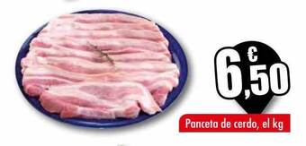 Unide Supermercados Panceta de cerdo el kg oferta