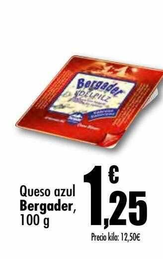 Unide Supermercados Queso azul bergader oferta