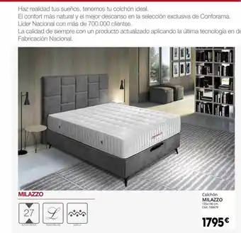 Conforama Colchón milazzo oferta