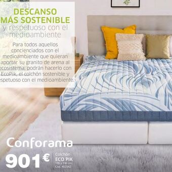 Conforama Colchón oferta