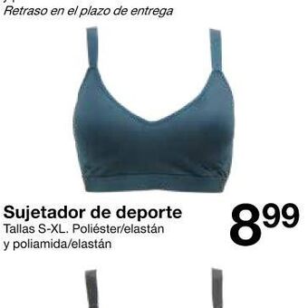 Zeeman Sujetador de deporte oferta