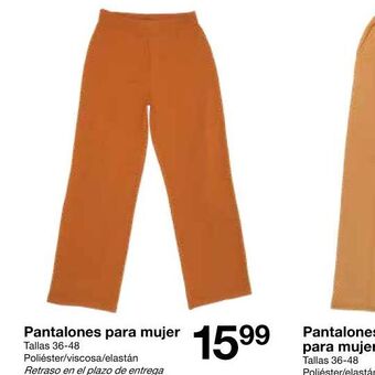 Zeeman Pantalones para mujer oferta