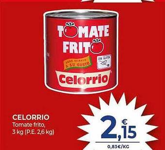 CashDiplo Celorrio tomate frito oferta